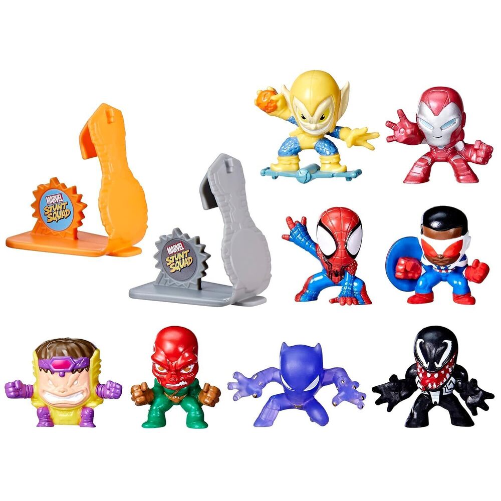 Stunt Squad Collection Pack, Action Figure Set, Super Hero Toys, Action